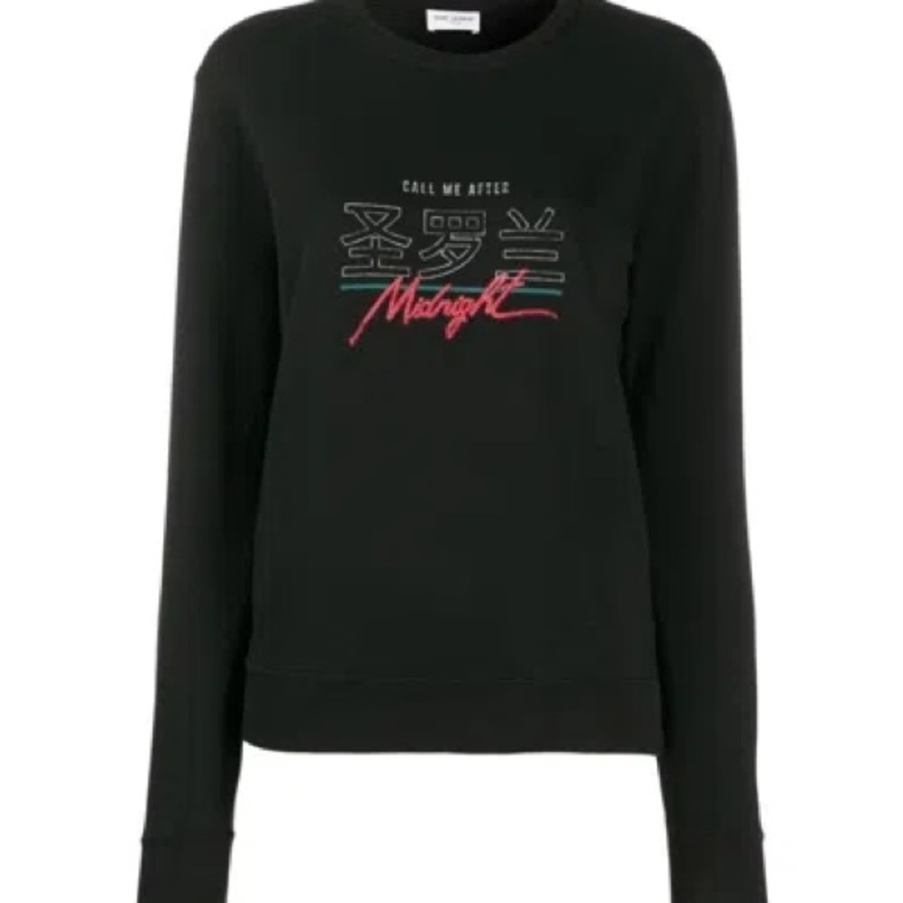 Saint Laurent Cotton Sweatshirt